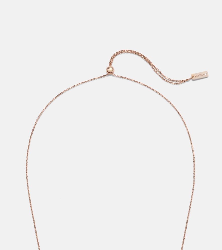 Collar con colgante Move 10th de oro rosa de 18 ct con diamantes - Messika - Modalova