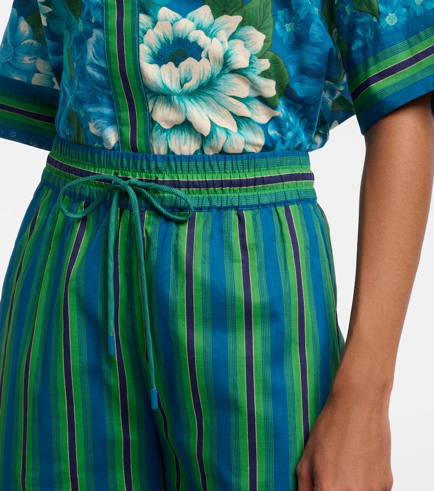 Alémais Pantalones anchos Margo de algodón estampados - Alemais - Modalova