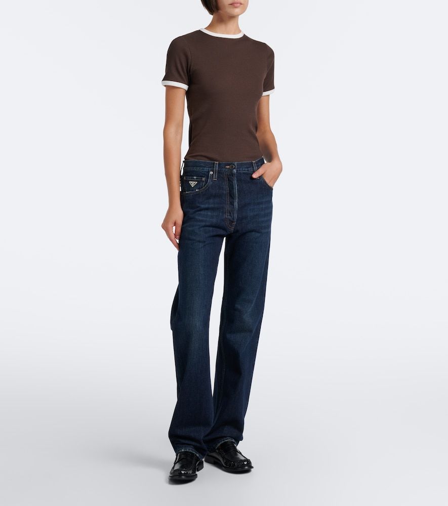 Prada Jeans regular a vita media - Prada - Modalova
