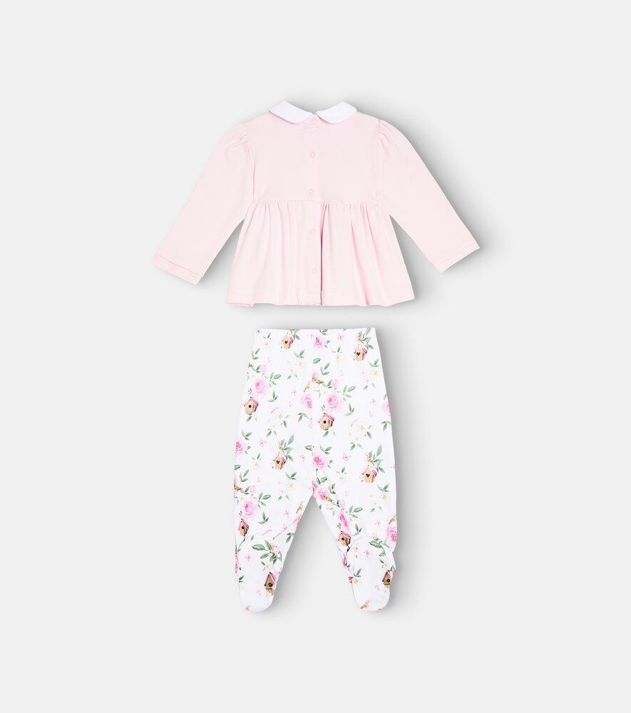Bebé - Set floral de top y pantalones - Monnalisa - Modalova