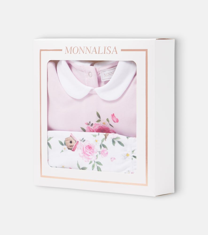 Bebé - Set floral de top y pantalones - Monnalisa - Modalova