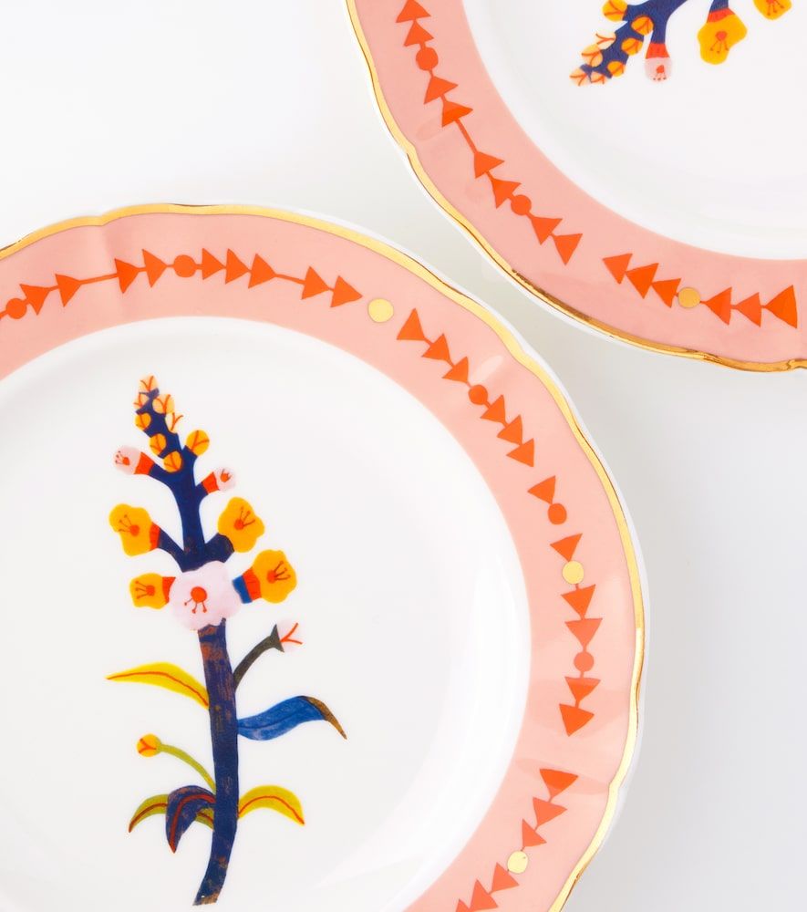 Set de 4 platos de postre Betonica - Bitossi - Modalova