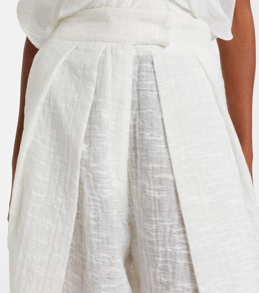 Pantaloni Hello Sailor a gamba larga con pince - Maticevski - Modalova