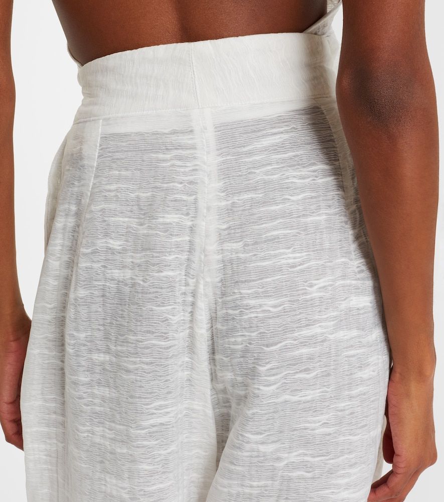 Pantaloni Hello Sailor a gamba larga con pince - Maticevski - Modalova