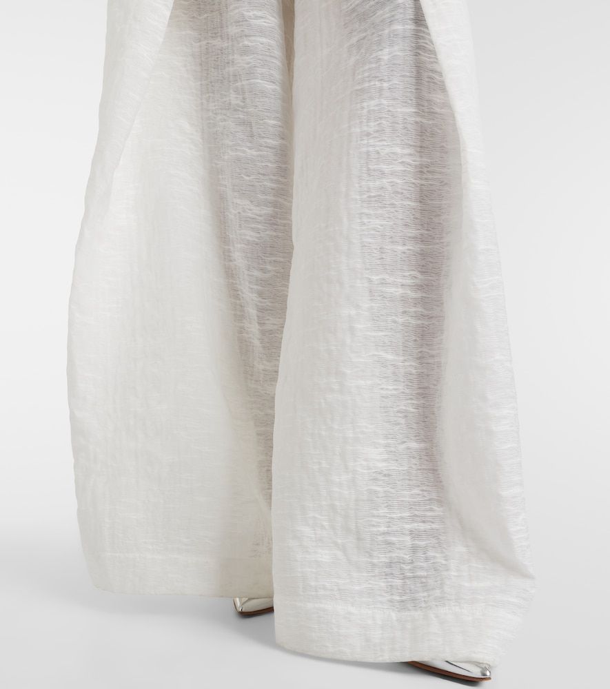 Pantaloni Hello Sailor a gamba larga con pince - Maticevski - Modalova