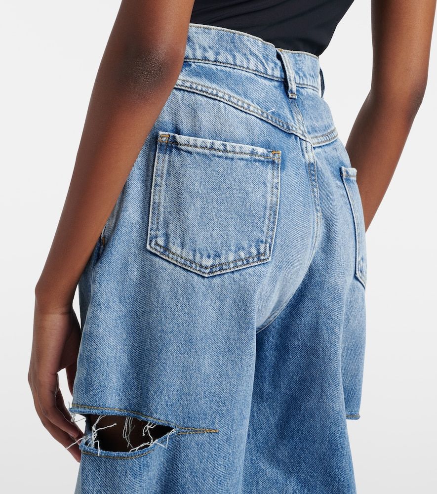 Jeans a vita alta con cut-out - Maison Margiela - Modalova