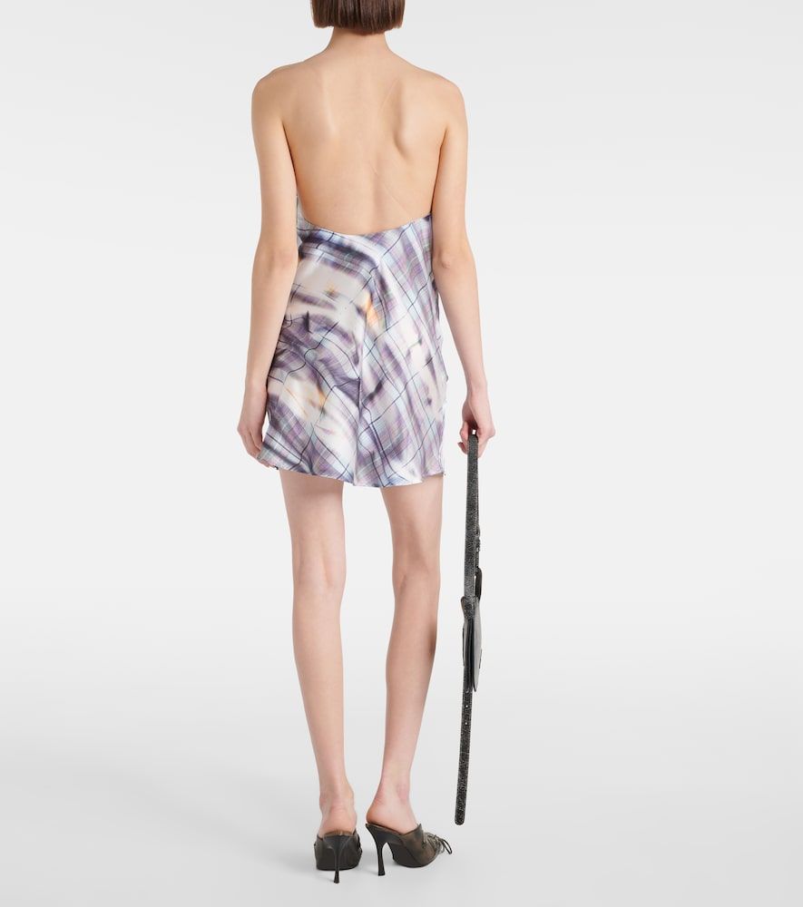 Y/Project Abito sottoveste in satin - Y/Project - Modalova