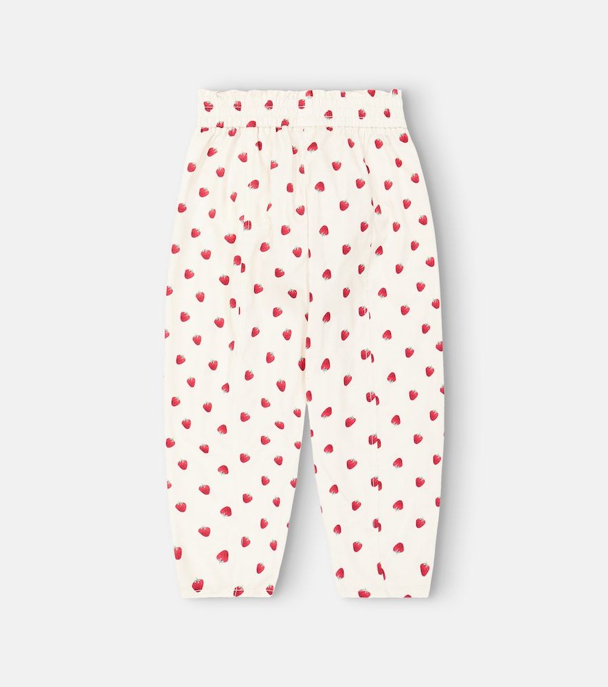 Pantalones de gabardina en mezcla de algodón - Monnalisa - Modalova