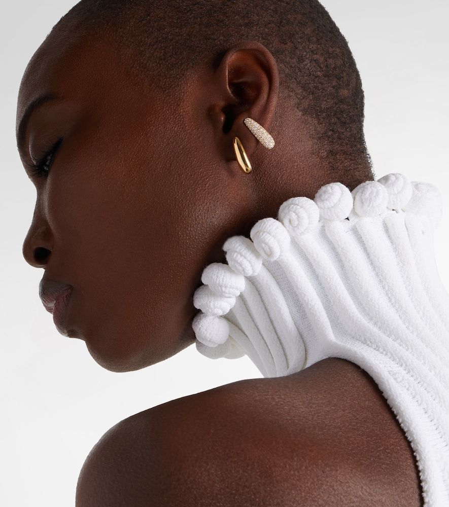 Pendientes Claire de oro de 18 ct - Anita Ko - Modalova