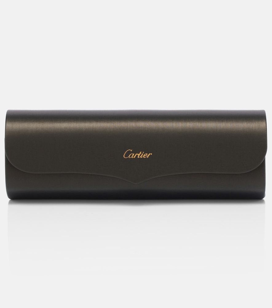 Occhiali da sole ovali Première De Cartier - Cartier Eyewear Collection - Modalova