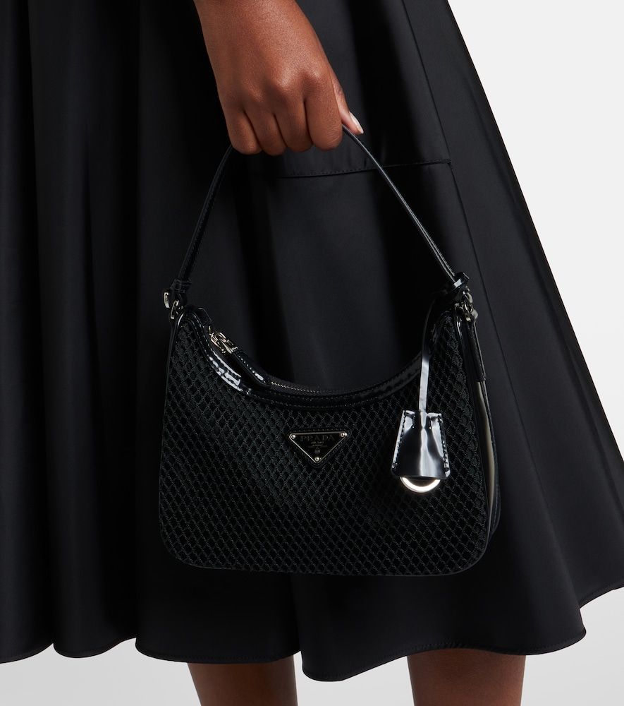 Bolso al hombro Re-Edition 2005 Mini de malla - Prada - Modalova