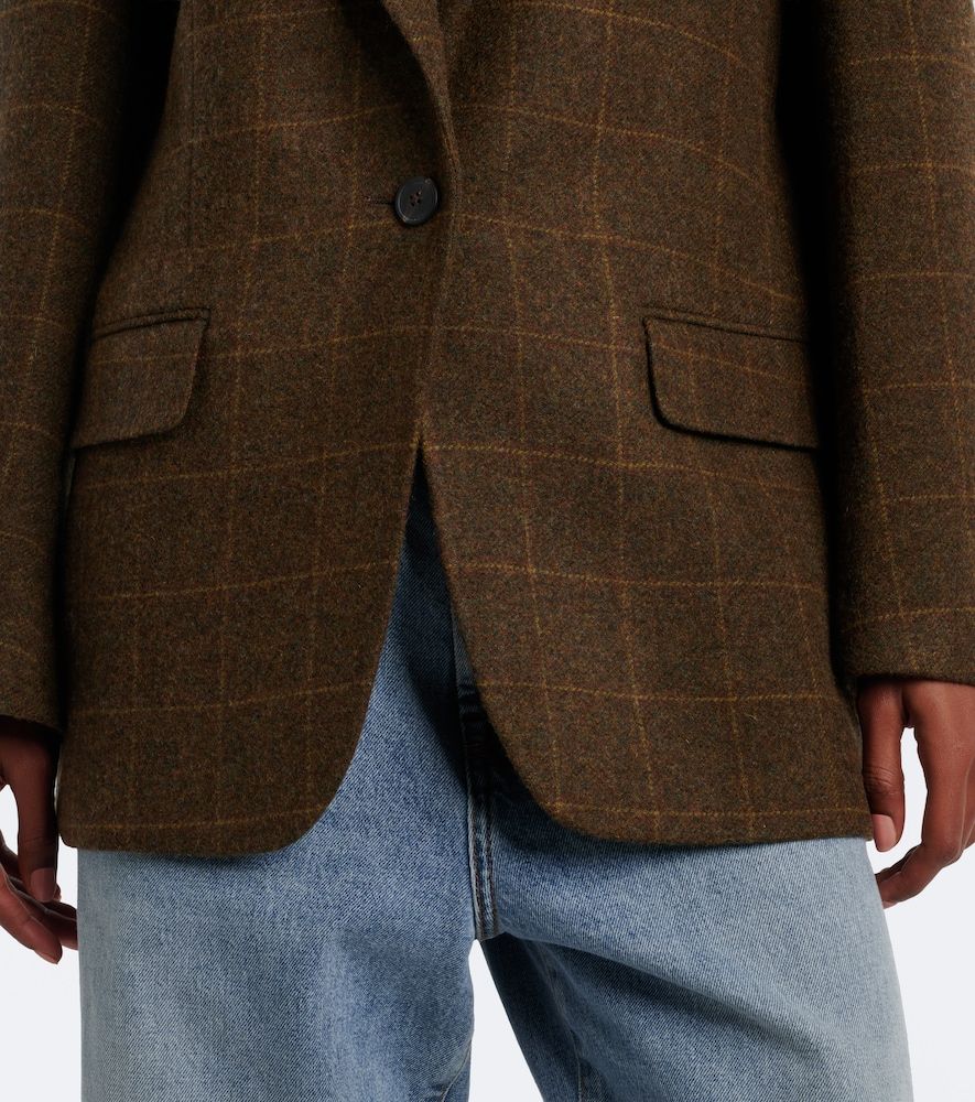 Rohe Checked oversized wool blazer - Rohe - Modalova