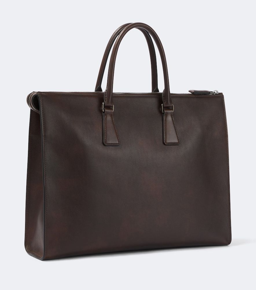 Prada Maletín de piel - Prada - Modalova