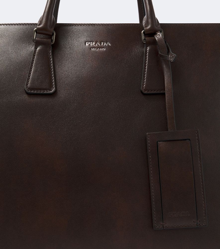 Prada Maletín de piel - Prada - Modalova