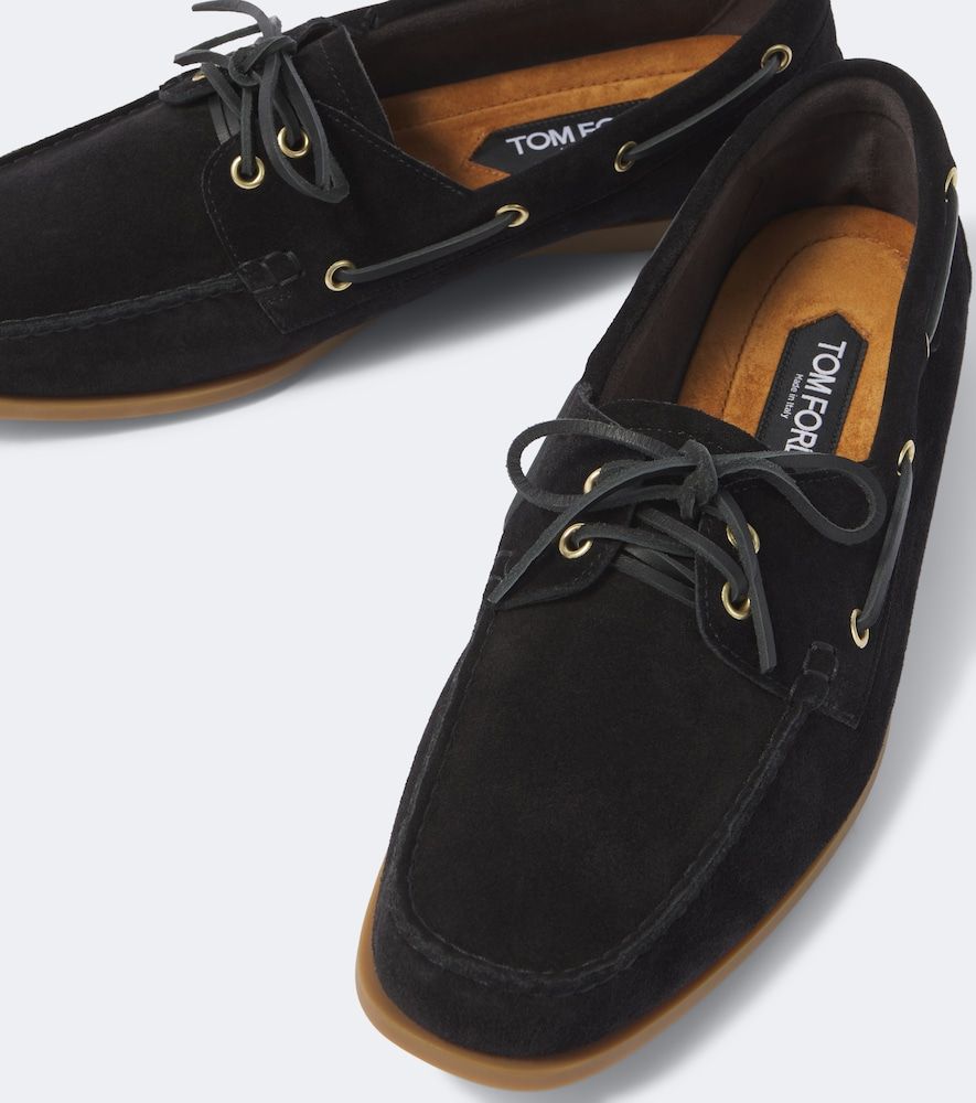 Tom Ford Robin suede boat shoes - Tom Ford - Modalova