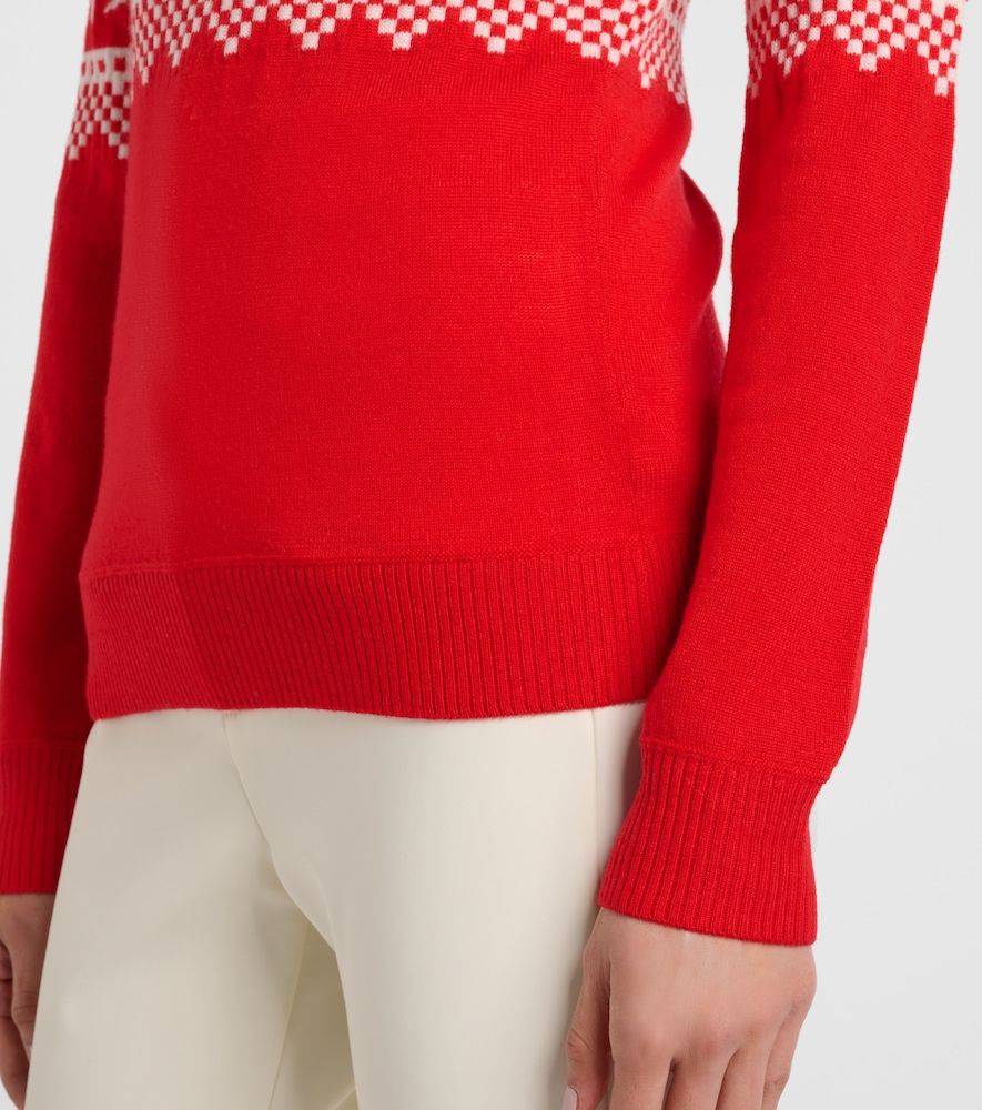 Rollkragenpullover Holiday aus Wolle - Perfect Moment - Modalova