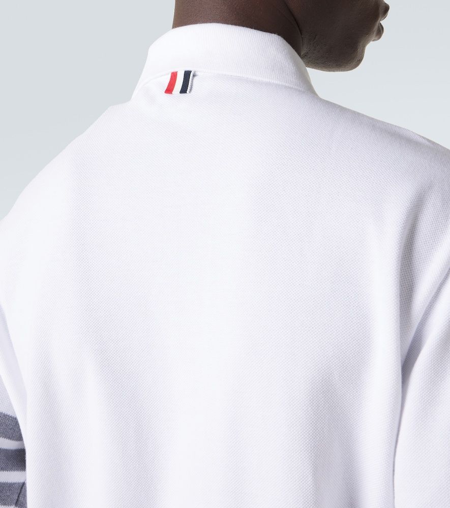 Thom Browne Polo 4-Bar in cotone - Thom Browne - Modalova