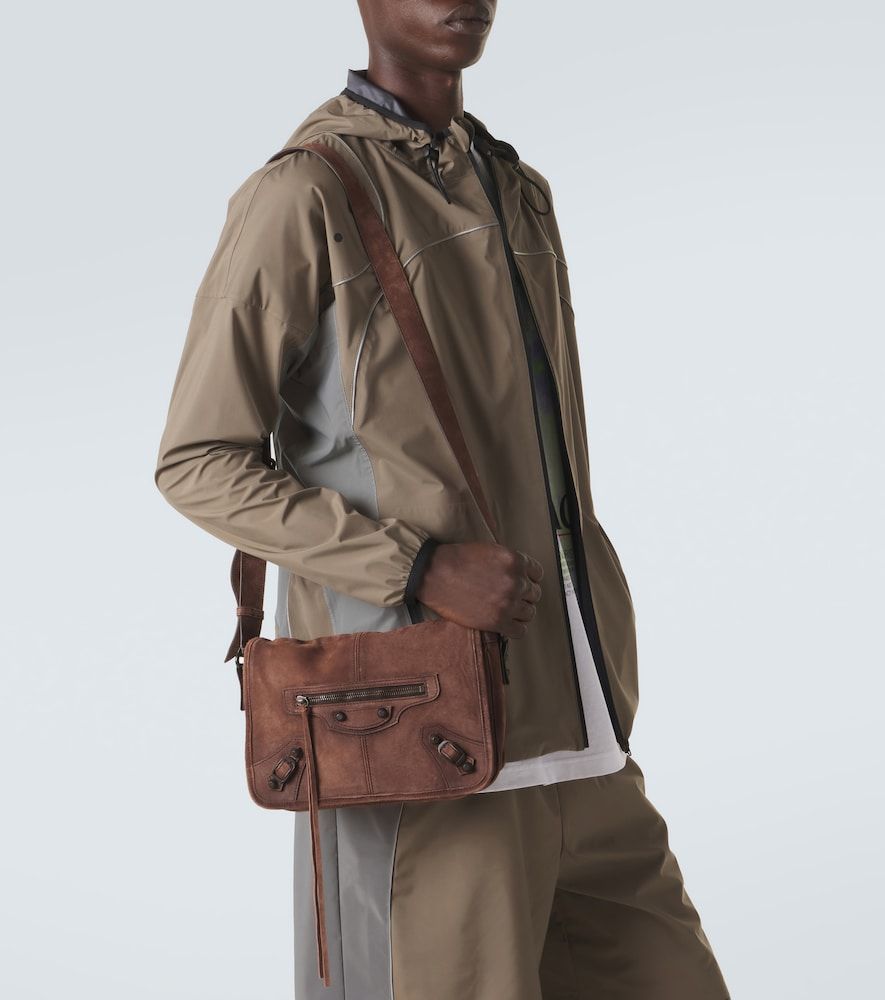 Borsa a tracolla Le City Small in suede - Balenciaga - Modalova