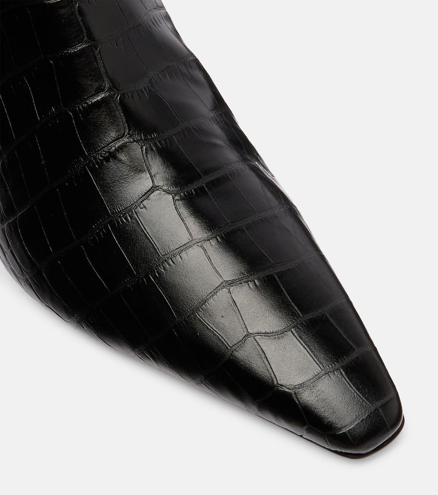 Stiefel Penelope aus Leder - Manolo Blahnik - Modalova