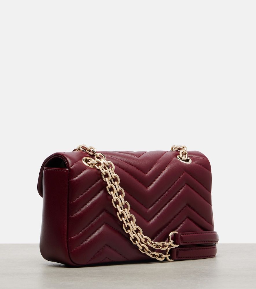 GG Marmont Small leather shoulder bag - Gucci - Modalova