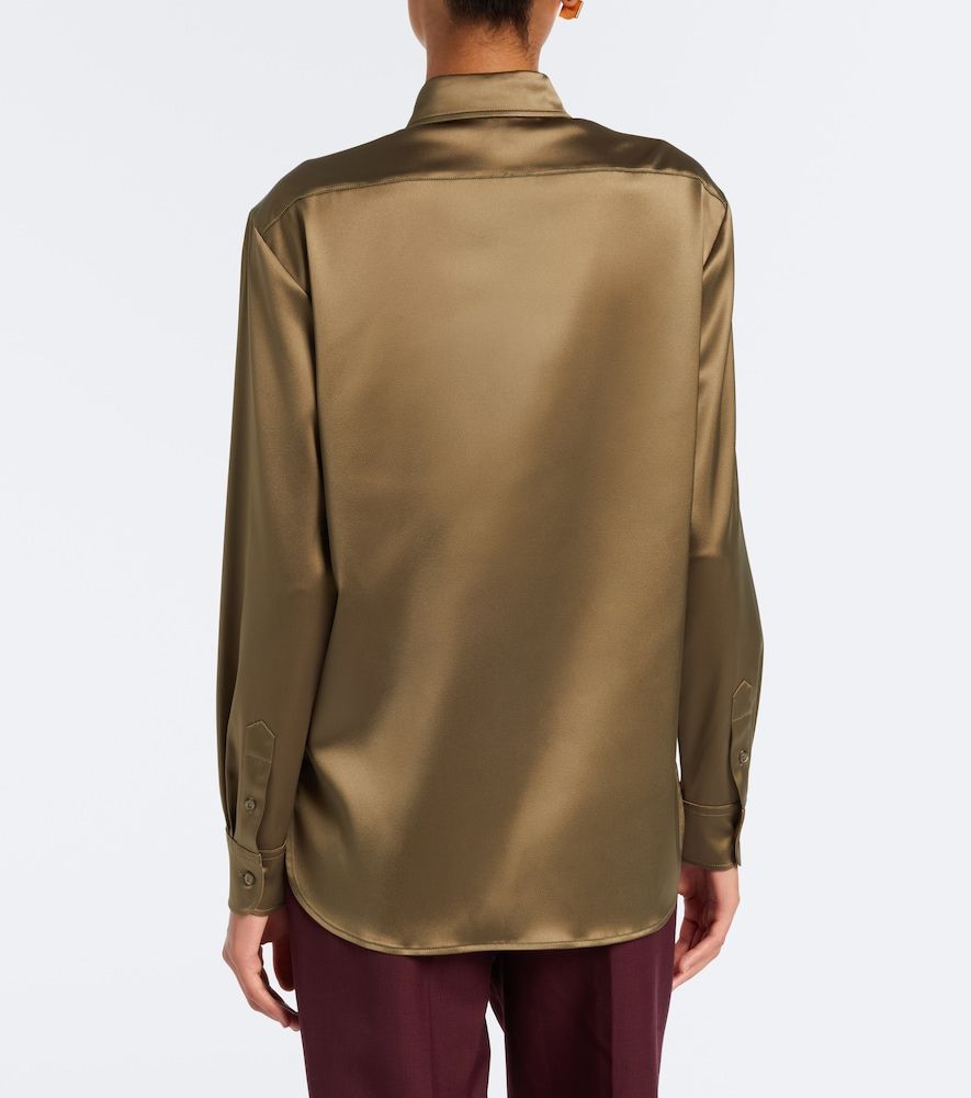 Hemd Adrien aus Satin - Ralph Lauren Collection - Modalova