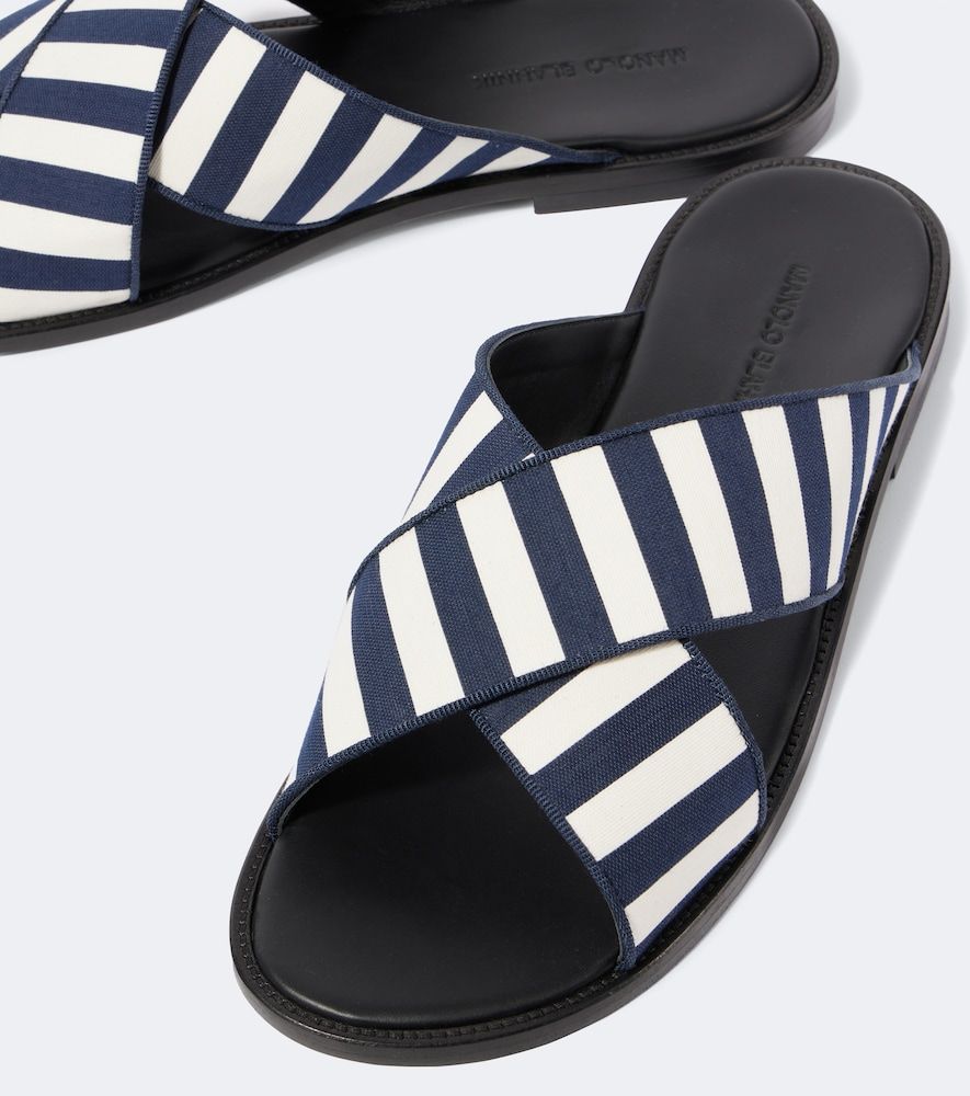 Sandalen Otawi aus Canvas - Manolo Blahnik - Modalova