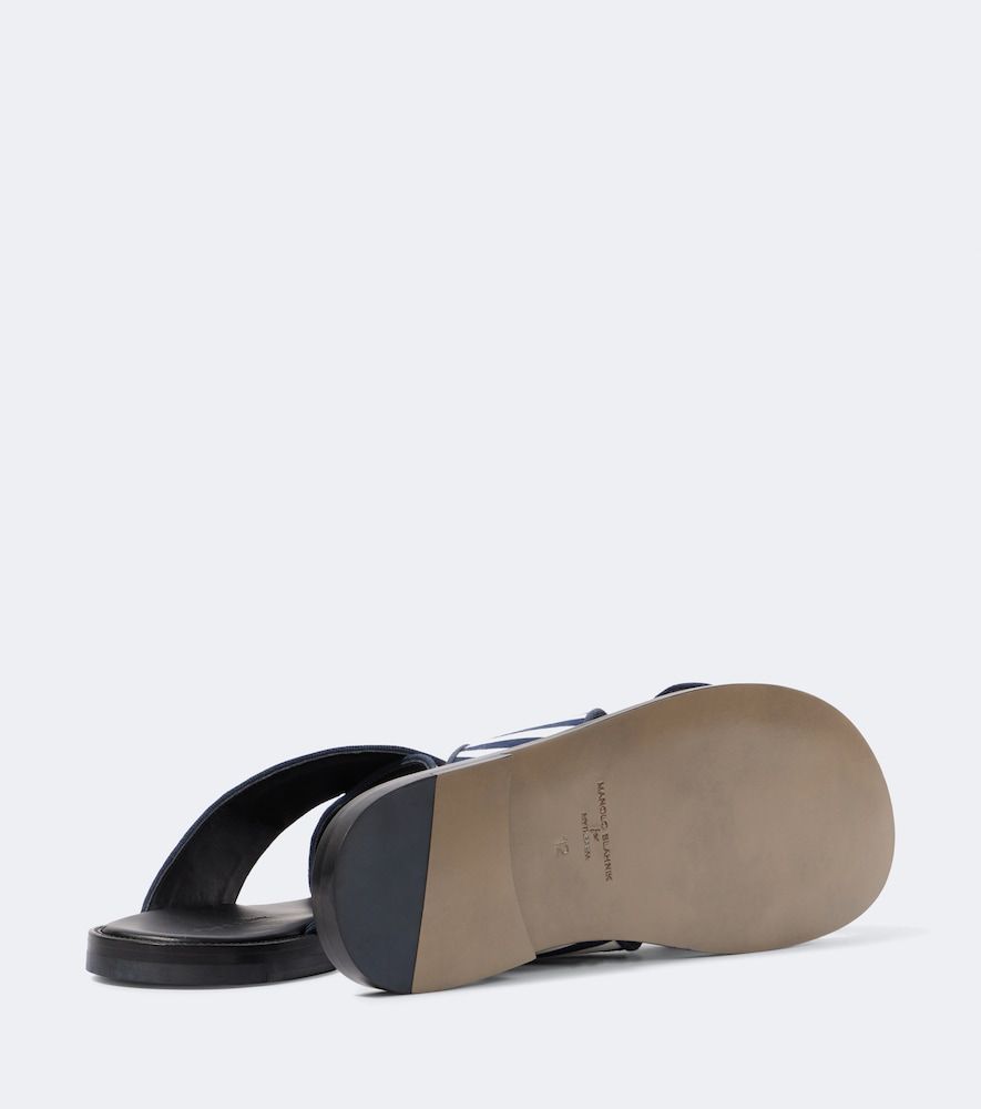 Sandalen Otawi aus Canvas - Manolo Blahnik - Modalova