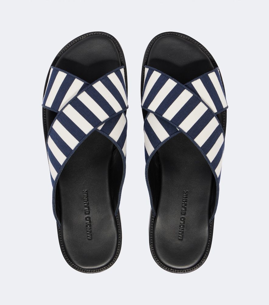 Sandalen Otawi aus Canvas - Manolo Blahnik - Modalova