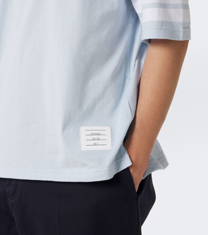 T-shirt 4-Bar in jersey di cotone - Thom Browne - Modalova