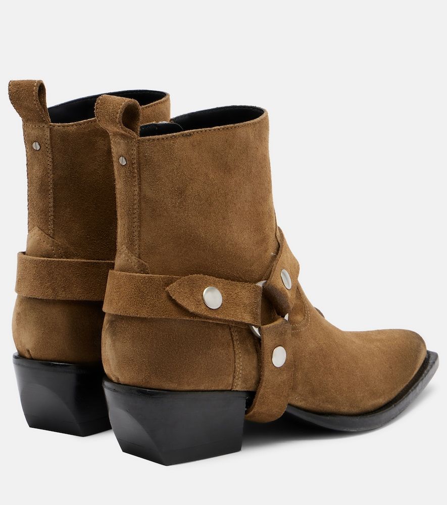 Ankle Boots Debbie Low aus Veloursleder - Golden Goose - Modalova