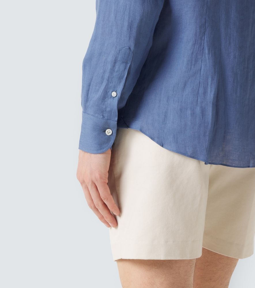 Thom Sweeney Camicia in lino - Thom Sweeney - Modalova