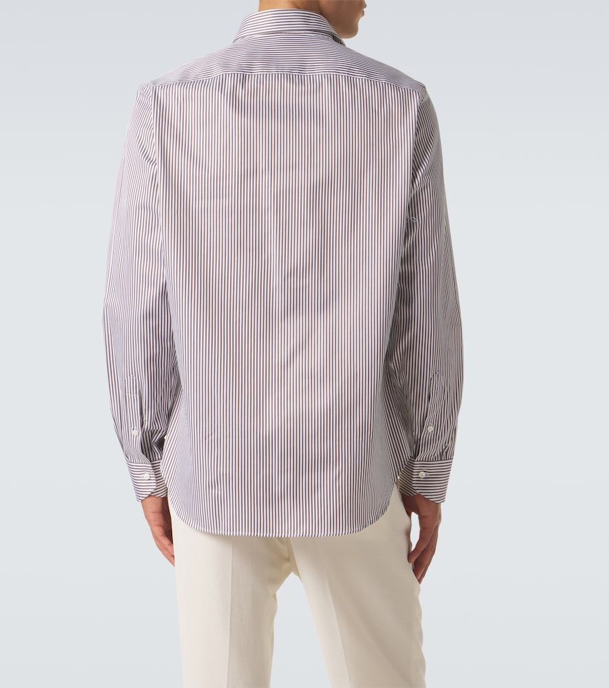 Canali Striped cotton shirt - Canali - Modalova