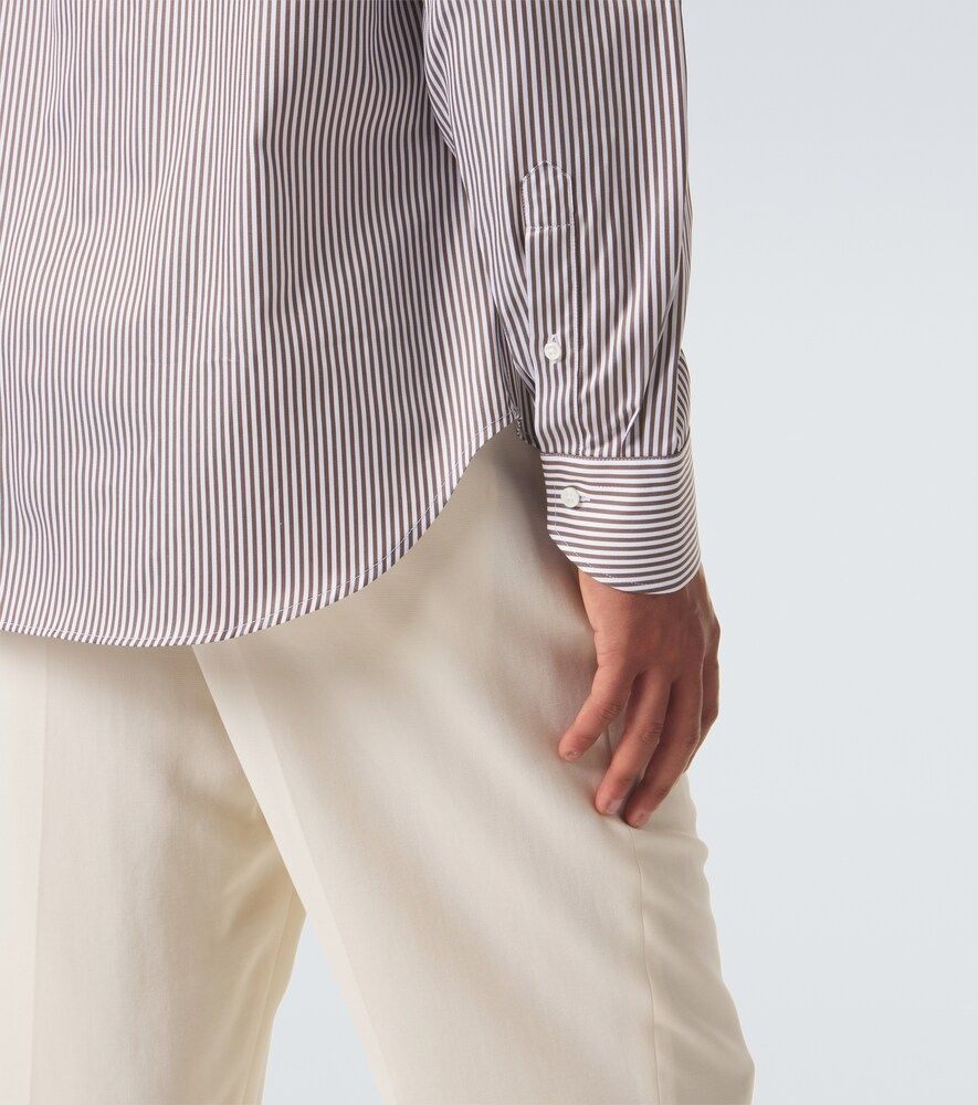 Canali Striped cotton shirt - Canali - Modalova