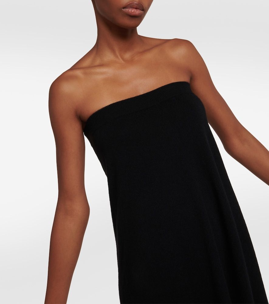 Dolly strapless cashmere midi dress - Lisa Yang - Modalova