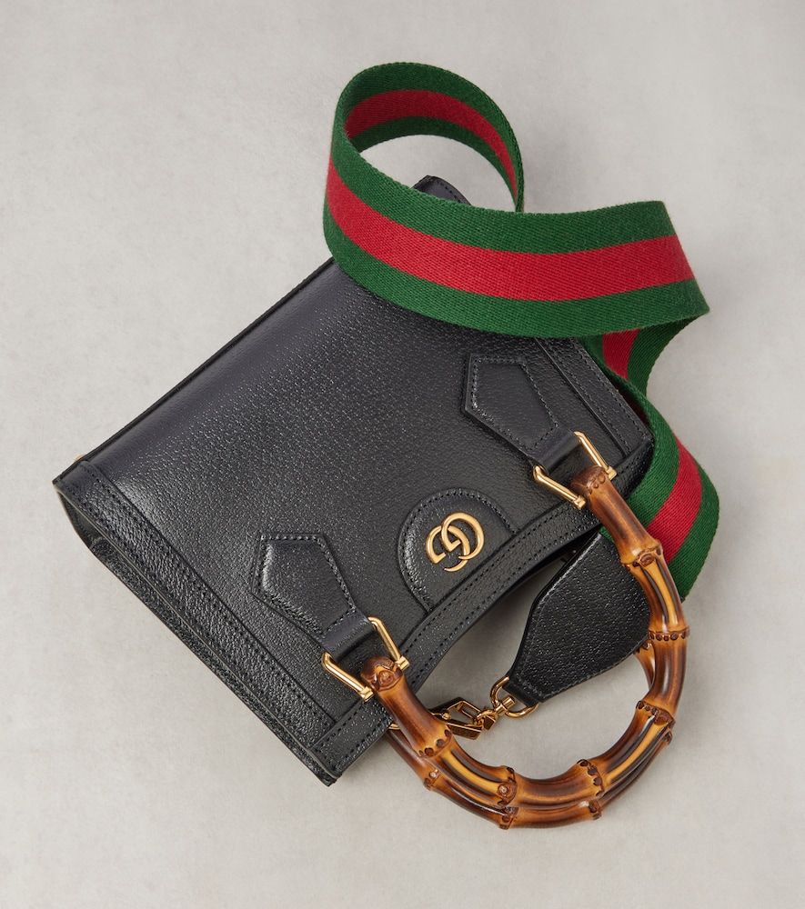 Gucci Diana Mini leather tote bag - Gucci - Modalova