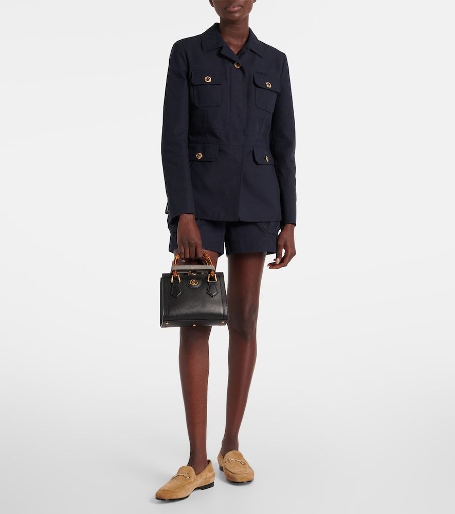 Gucci Diana Mini leather tote bag - Gucci - Modalova