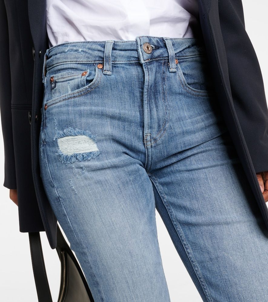 Jeans regular Girlfriend a vita media - AG Jeans - Modalova