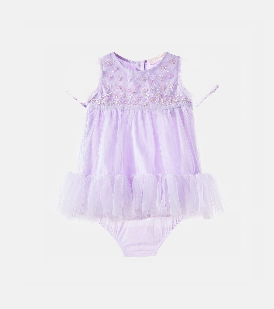 Bebé - set de vestido y braga Orchid Radiance de tul - Tutu Du Monde - Modalova