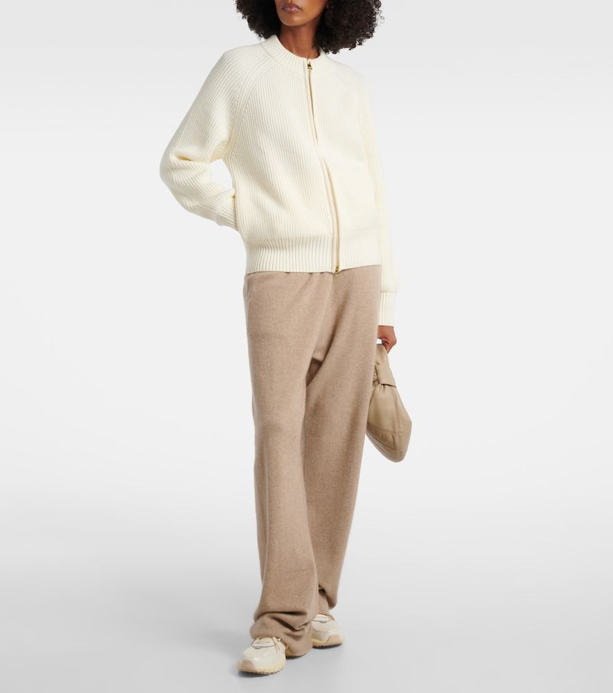 Cardigan Milo in maglia a coste con zip - Varley - Modalova