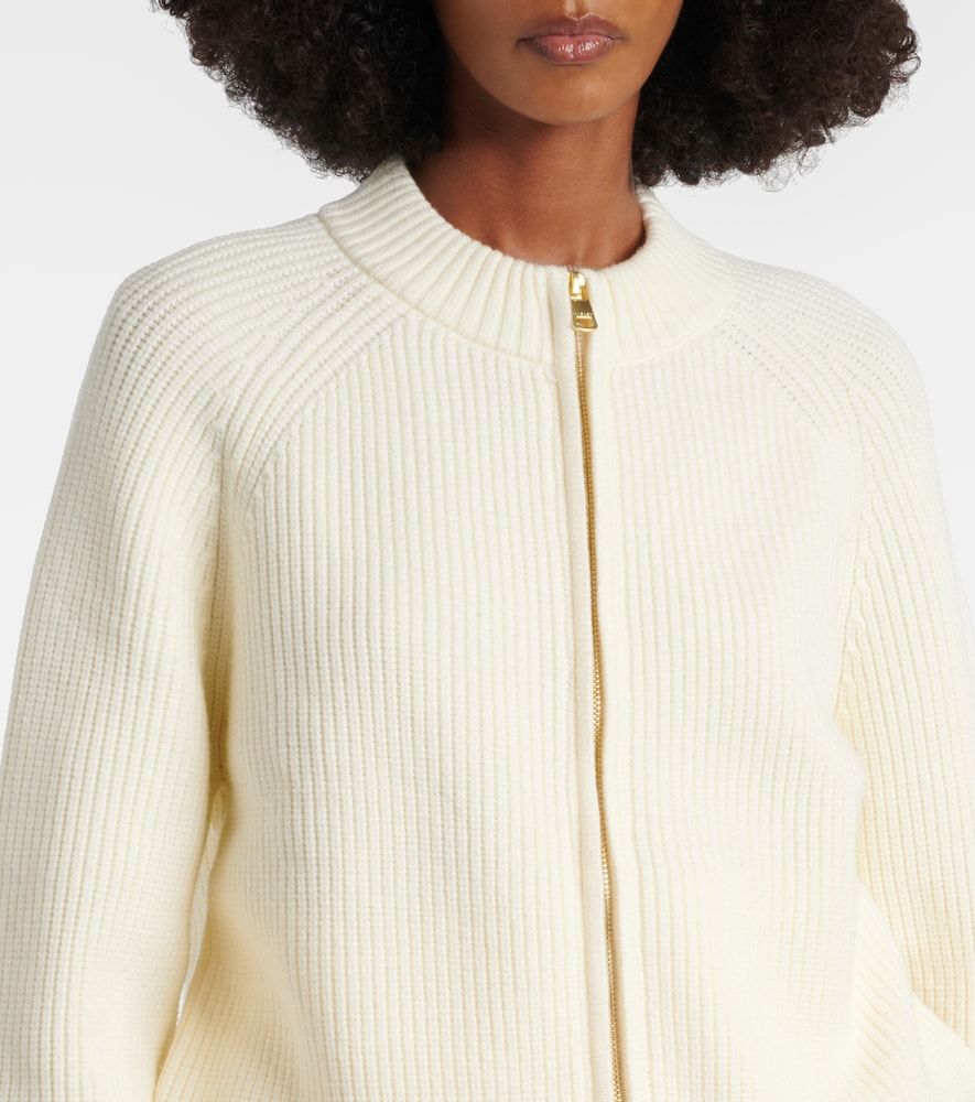 Cardigan Milo in maglia a coste con zip - Varley - Modalova