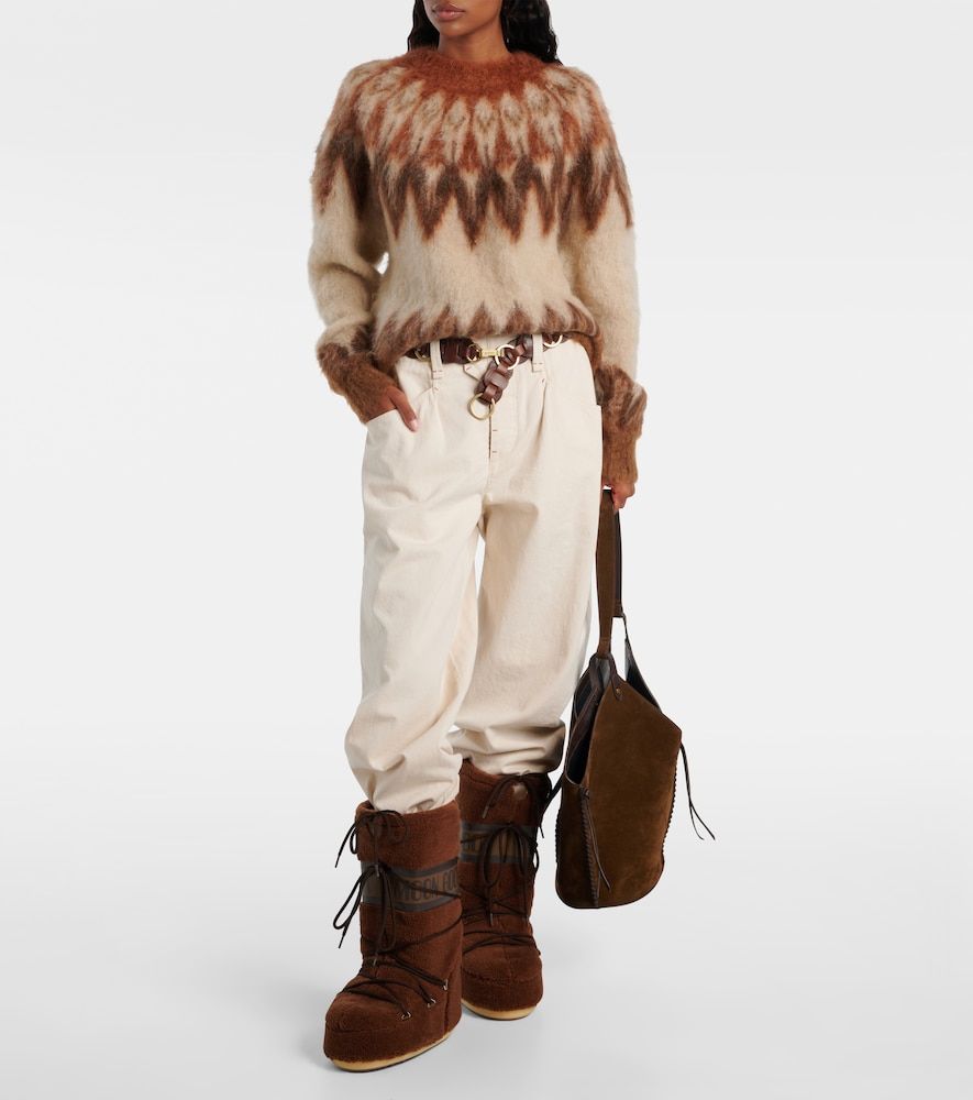 Botas altas de nieve Icon de forro polar - Moon Boot - Modalova