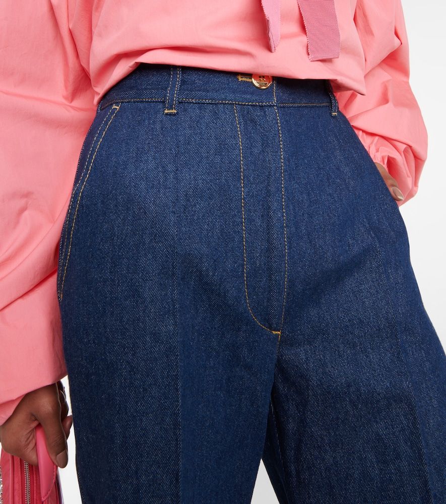 Patou Mid-Rise Wide-Leg Jeans - Patou - Modalova