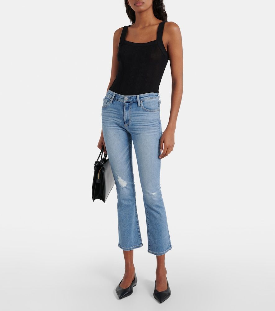 Cropped Mid-Rise Jeans Jodi - AG Jeans - Modalova