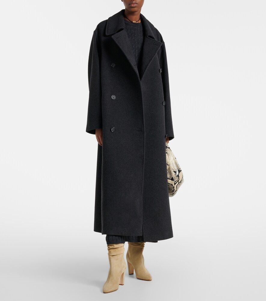 Stiefel Calasso 90 aus Veloursleder - Manolo Blahnik - Modalova