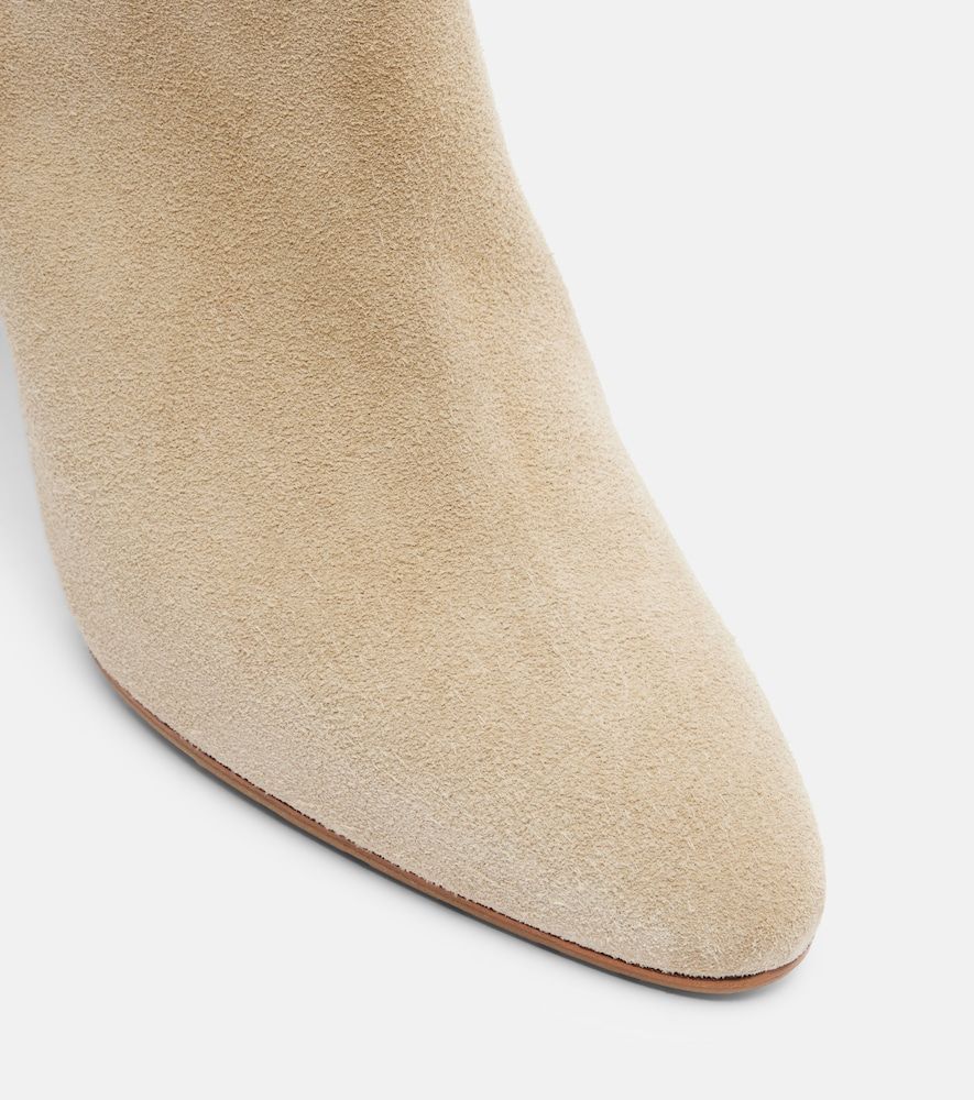 Stiefel Calasso 90 aus Veloursleder - Manolo Blahnik - Modalova