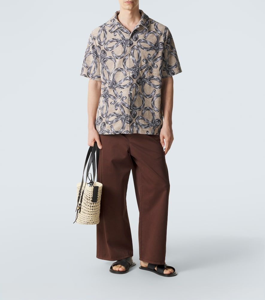 Camisa Paula's Ibiza de rizo de jacquard - Loewe - Modalova