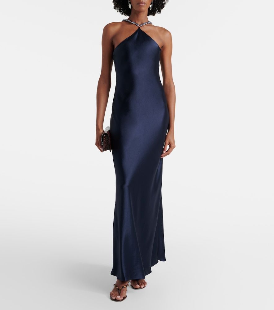 Abito sottoveste Cadence in satin - Staud - Modalova