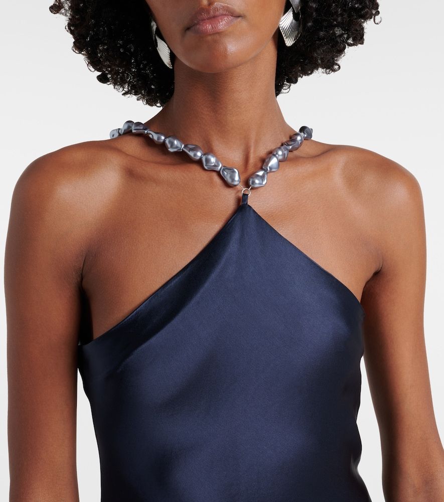 Abito sottoveste Cadence in satin - Staud - Modalova