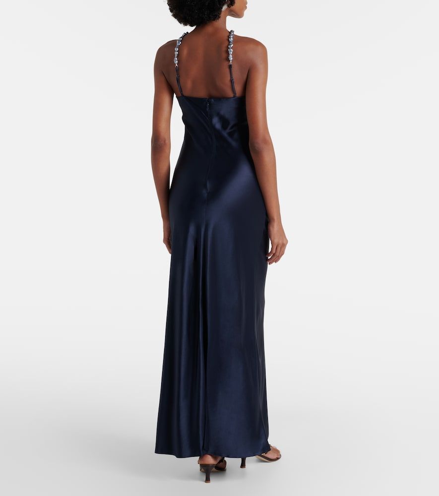 Abito sottoveste Cadence in satin - Staud - Modalova
