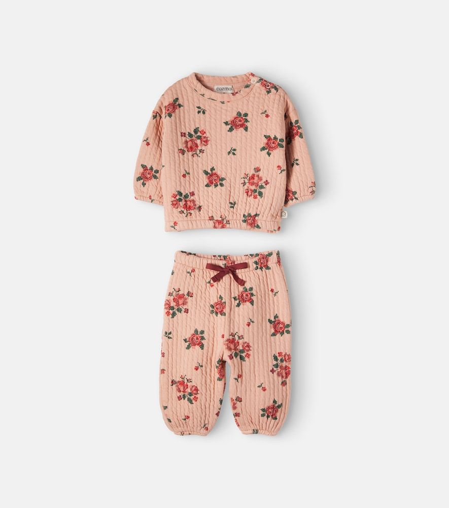 Bebé - Set de sudadera y pantalones deportivos de algodón - Cozmo - Modalova
